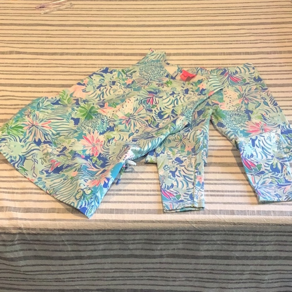 Lilly Pulitzer girls tank top and pants